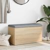 vidaXL Klupa za odlaganje Sonoma hrast 82x42x45 cm Konstruirano drvo