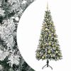 vidaXL Umjetno božićno drvce s kuglicom 120 cm 150 LED lampica
