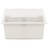 vidaXL Umivaonik Bijelo 780 x 500 mm 80% kvarc i 20% smola