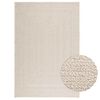 vidaXL Tepih ZIZUR 140 x 200 cm s izgledom jute unutarnji i vanjski