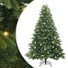 vidaXL Umjetno božićno drvce s stalakom Zelena 240 cm PE i PVC