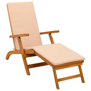 vidaXL Ležaljka koja se može preklopiti i nagnuti 55 x 146 x 91 cm