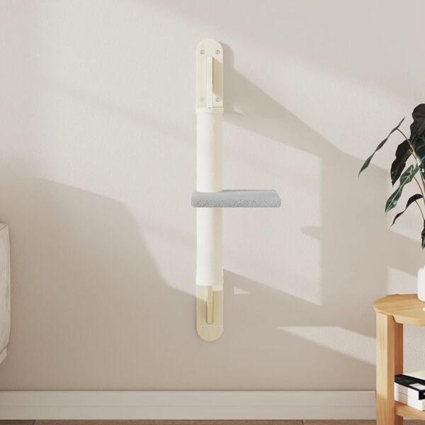 vidaXL Zidna penjalica za mačke sa stupom za grebanje 85,5 cm