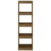 vidaXL Ormarić za knjige / pregrada boja meda 40x30x135,5 cm borovina