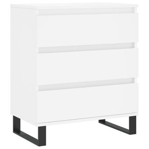 vidaXL Komoda bijela 60 x 35 x 70 cm od konstruiranog drva