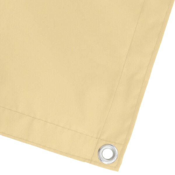 vidaXL Balcony ekran Pijesak 110 x 700 cm Oxford tkanina