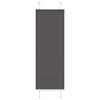 vidaXL Plisirana roleta crna 45x100 cm &scaron;irina tkanine 44,4 cm