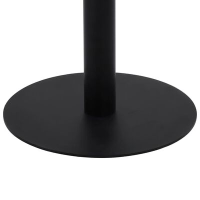 vidaXL Bistro stol tamnosmeđi 80 cm MDF