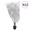 vidaXL Navlake od flisa za biljke s vezicom 12 kom 70 g/m&sup2; 0,8 x 1 m