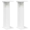 vidaXL Stalak za biljke 2 pcs Bijeli 25 x 25,5 x 80,5 cm