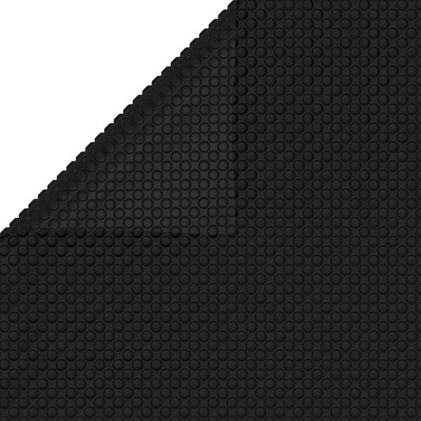 vidaXL Pokrivač za bazen crni 260 x 160 cm PE