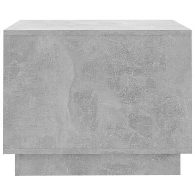 vidaXL Stolić za kavu siva boja betona 55 x 55 x 43 cm od iverice