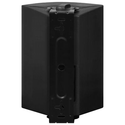 vidaXL Zidni stereo zvučnici 2 kom crni unutarnji/vanjski 100 W