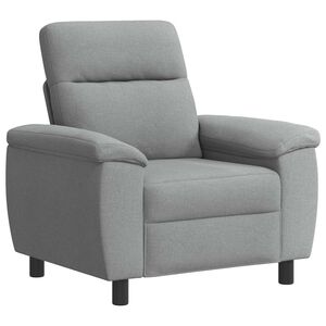 vidaXL Sofa Svjetlosiva 95 x 90 x 95 cm Tkanina