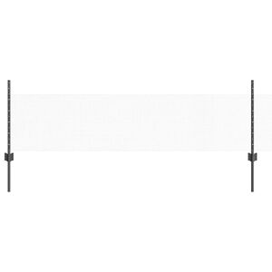 vidaXL Heksagonalna ograda s stubom 25 x 0,5 m Čelik premazan PVC-om