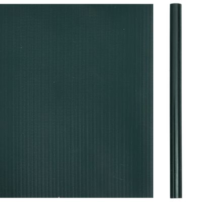 vidaXL Vrtni zaslon za privatnost PVC 35 x 0,19 m mat zeleni