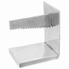 vidaXL Držači za knjige 2 kom. Srebrno 11 x 14 x 17,5 cm Aluminij