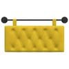vidaXL Držeće uzglavlje Zidne Žuta 90 x 55 x 7 cm Bar&scaron;un