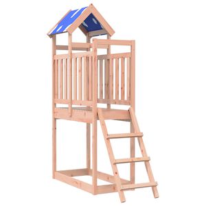 vidaXL Igraći Toranj Smeđa 52,5 x 110,5 x 215 cm Solidno Douglas Drvo