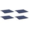 vidaXL Jastuci za palete 4 kom modri 50x50x4 cm od tkanine Oxford