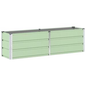 vidaXL Sadilica Zelena 160 x 40 x 45 cm Čelik