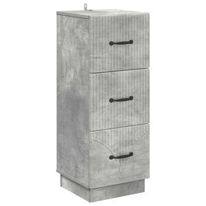 vidaXL Ormar s ladicama 33 x 34,5 x 87 cm Konstruirano drvo