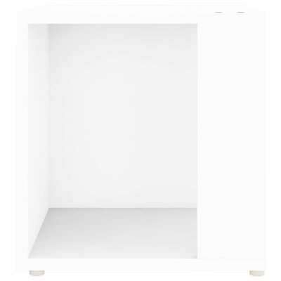 vidaXL Bočni stolić bijeli 33 x 33 x 34,5 cm od iverice