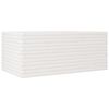 vidaXL Vrtna sadilica bijela 110x60x46 cm od masivne borovine