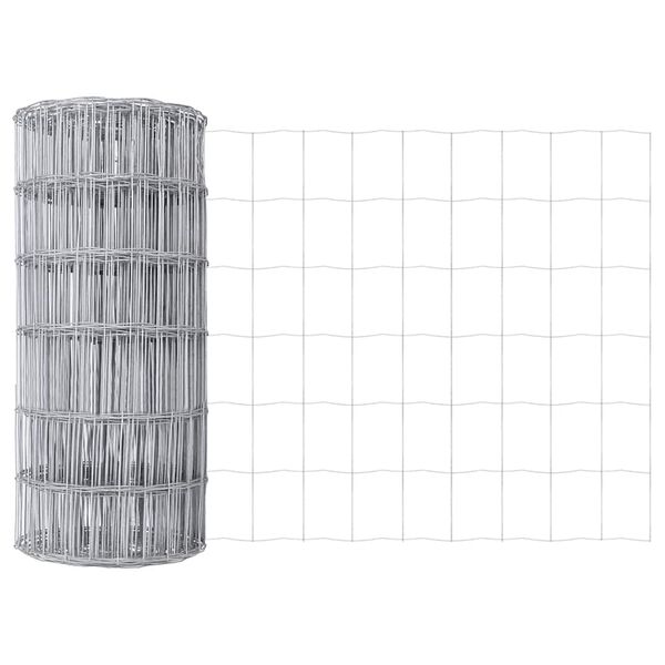 vidaXL Euro ograda 0,8 x 10 m Željezo prekriveno PVC-om