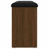 vidaXL Klupa za cipele smeđa boja hrasta 102x32x50cm konstruirano drvo