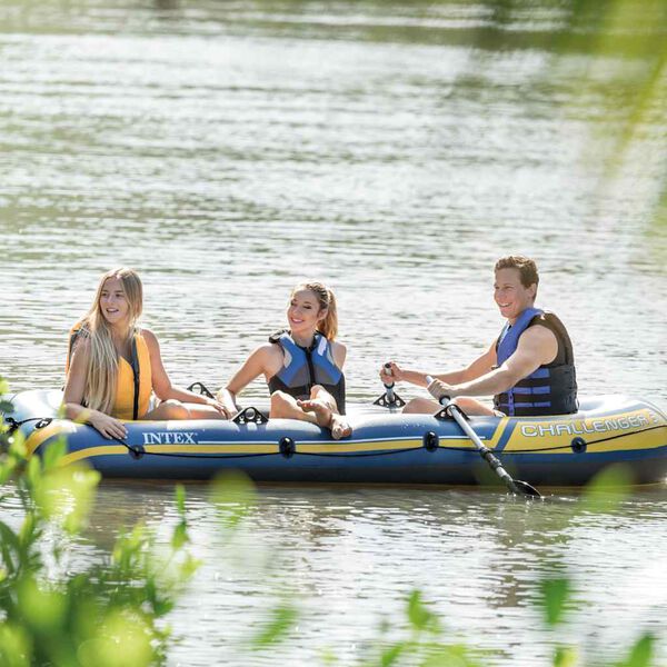 Intex Challenger 3 set čamca na napuhavanje s veslima i crpkom 68370NP