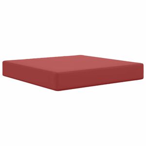 vidaXL Jastuk za vanjsku sofU Poliester boja crnog vina 60 x 60 cm