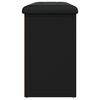 vidaXL Klupa za cipele crna 102 x 32 x 50 cm od konstruiranog drva
