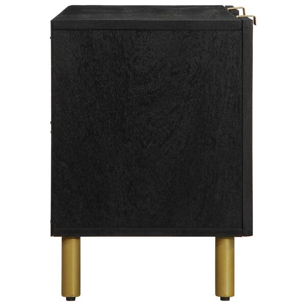 vidaXL TV ormarić crni 105 x 33 x 46 cm konstruirano drvo