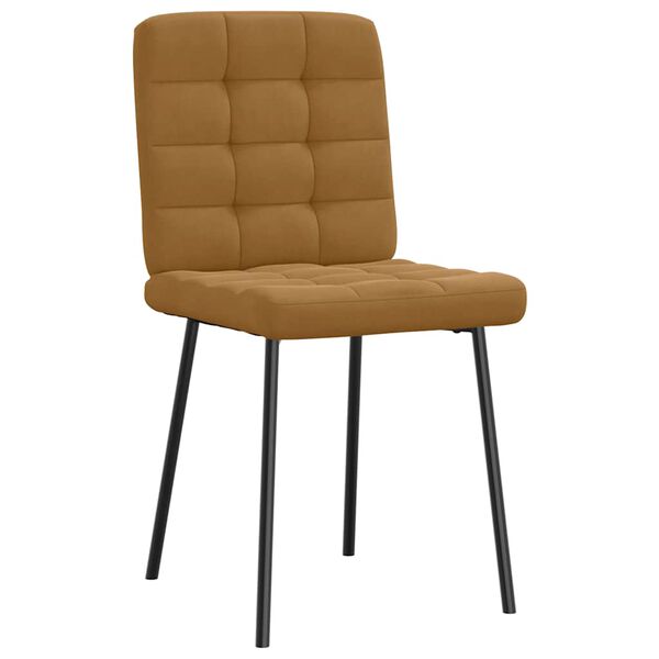 vidaXL Blagovaonske stolice 2 kom smeđe bar&scaron;unaste