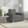 vidaXL Sofa Tamno siva 100 x 80 x 82 cm tkanina