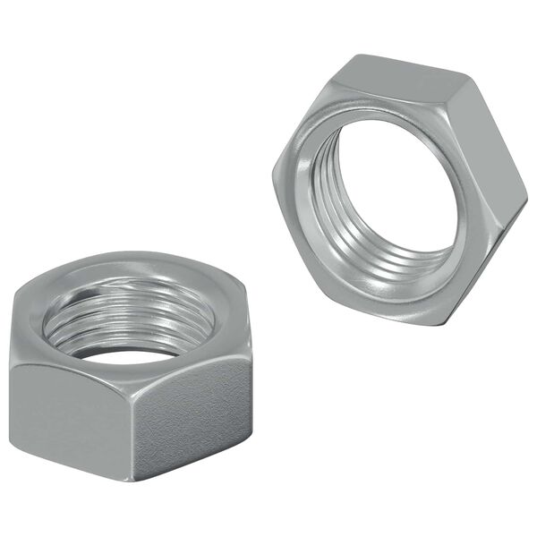 vidaXL &Scaron;esterokutna matica 2 pcs Srebrno M6 Metal