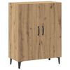 vidaXL Komoda boja hrasta artisan 70x34x90 cm od konstruiranog drva