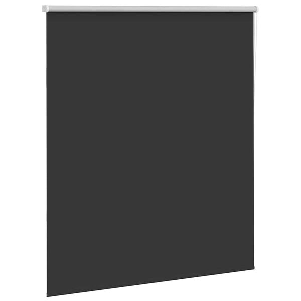 vidaXL Rolo zavjesa Blackout Black 120x175 cm &Scaron;irina tkanine 116,6 cm