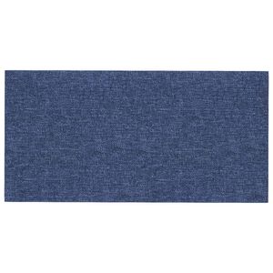 vidaXL Zidna uzglavlja 12 kom. 60 x 30 cm Plava tkanina
