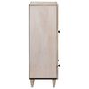 vidaXL Highboard s ladicama Bijelo 60 x 33 x 100 cm masivno drvo manga