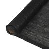 vidaXL Mreža za privatnost HDPE 2 x 10 m crna