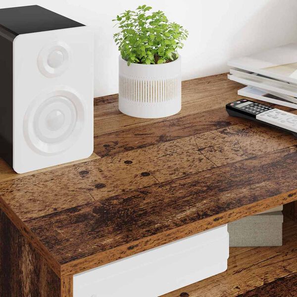 vidaXL TV ormar Staro drvo 100 x 48 x 43 cm Konstruirano drvo