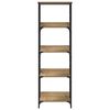 vidaXL Knjižna polica Artisan hrast 50x33x153 cm izrađeno drvo