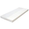 vidaXL Madrac sa 7 zona 80 x 200 cm od PU pjene 10 cm H2 H3