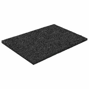 vidaXL Gumenasti granulatni vanjski pod Crna 6 x 9 x 0,3 cm Guma