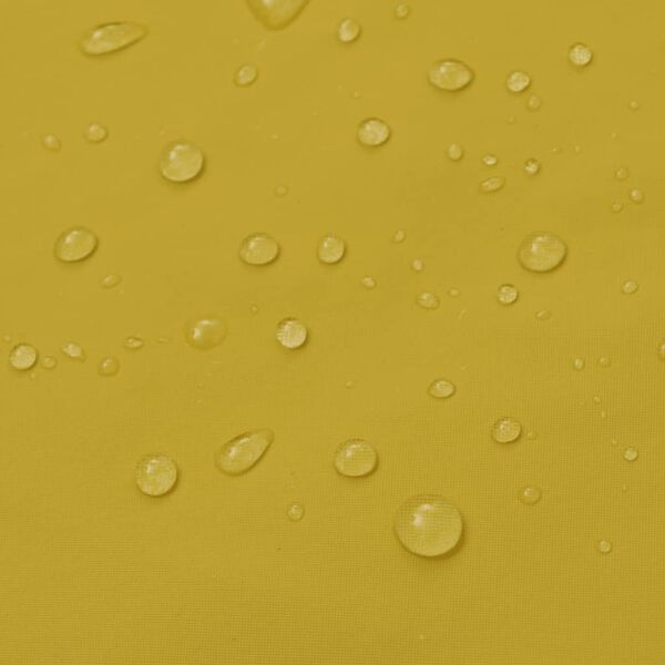 vidaXL Vodootporna Izdržljiva Dugačka Kabanica s Kapuljačom Žuta XL