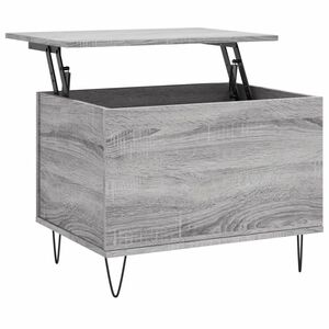 vidaXL Stolić za kavu boja hrasta 60 x 44,5 x 45 cm konstruirano drvo