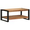 vidaXL Stol za kavu 90x50x38 cm puno drvo bagrem