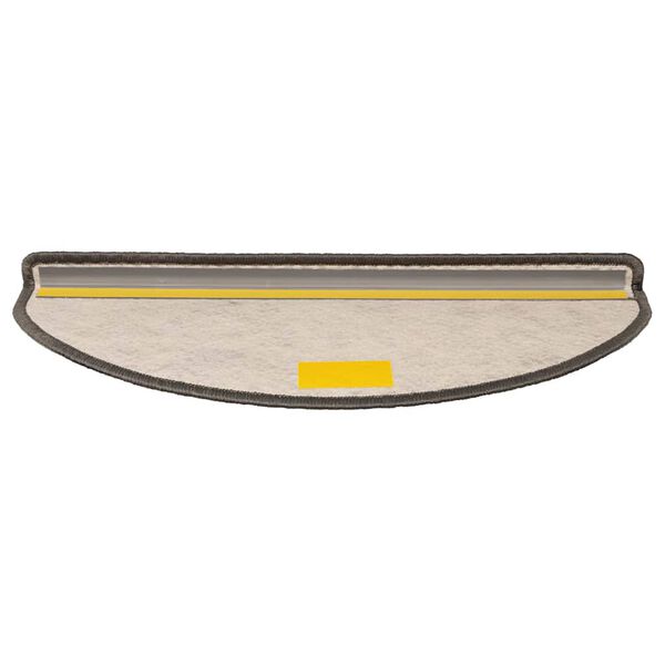 vidaXL Samoljepljivi otirači za stepenice 30 kom 65x21x4 cm smeđe bež